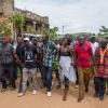 Demonstrationen her er fra byen Gaoua, som ligger i den sydlige del af Burkina Faso. Foto: William Vest-Lillesøe