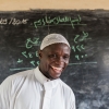 Hamidous lærer hedder Amadou Dicko. I filmen fra madrassaen i Bafélé kan I se ham, når han underviser i arabisk og matematik. Foto: William Vest-Lillesøe